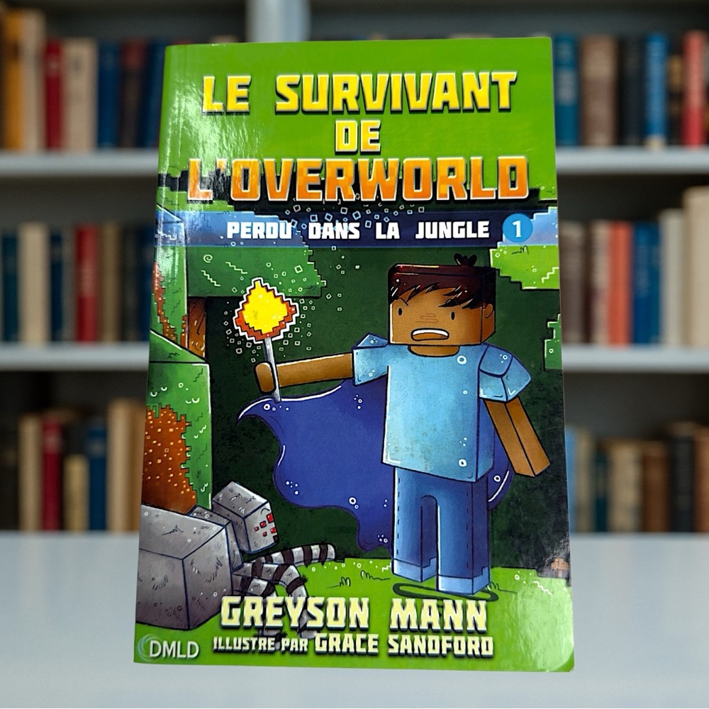 3📚/$25 
📚 Le survivant de l’Overworld – Tome 1 : Perdu dans la jungle